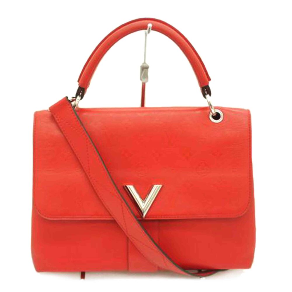 Louis Vuitton Very Handbag Monogram Red